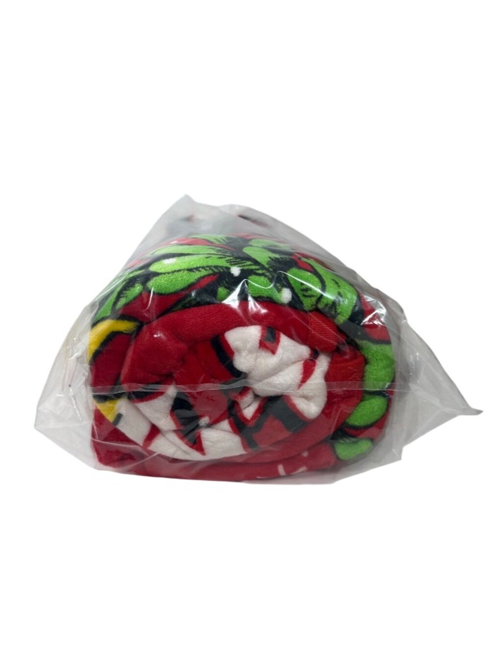 Buc-ees "Never Calm Always Bright" Plush Throw Blanket 50"x70" Red Christmas Des - Picture 5 of 5